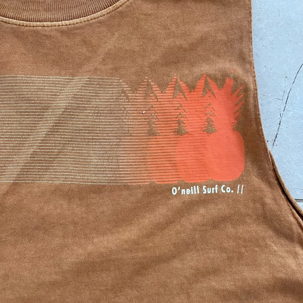 O’neill cropped sleeveless top women’s M - Picture 2 of 4